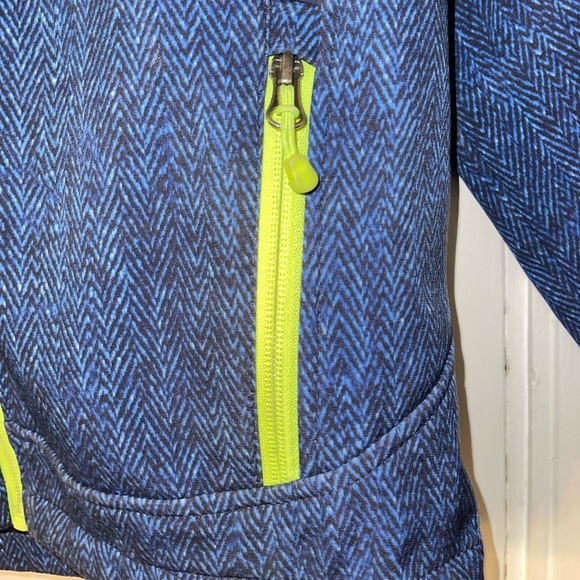 Snozu Extreme Gear Blue Jacket with Neon Accents - Picture 5 of 9